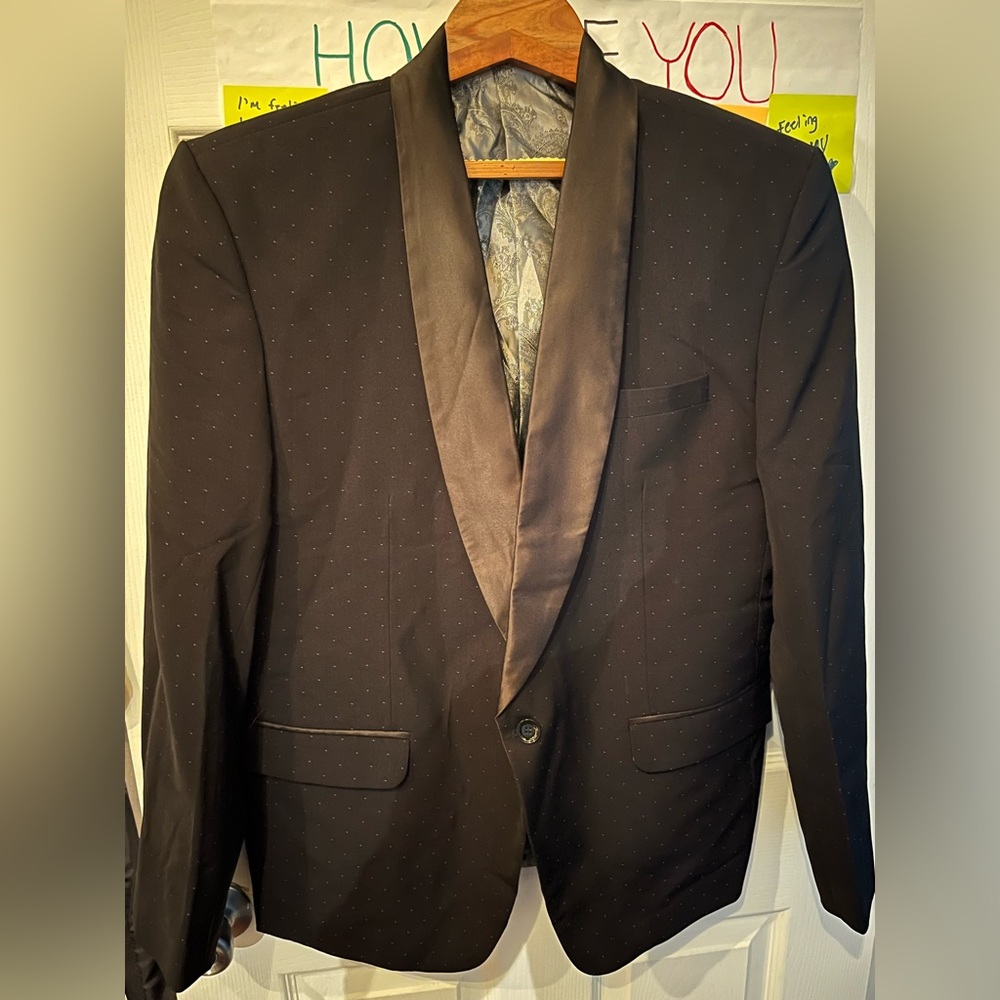 French Crown Tuxedo Blazer